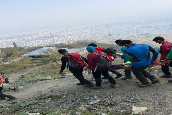 نجات بانوی کوهنورد از ارتفاعات «کلکچال»