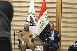 بازدید نخست وزیر عراق از مقر حشد شعبی در بغداد و دیدار با فالح الفیاض