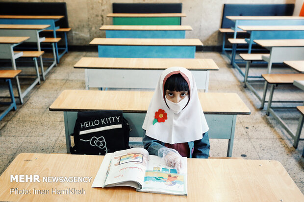 Schools reopened in Hamedan