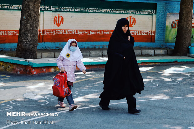 Schools reopened in Hamedan