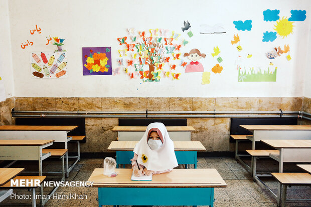 Schools reopened in Hamedan