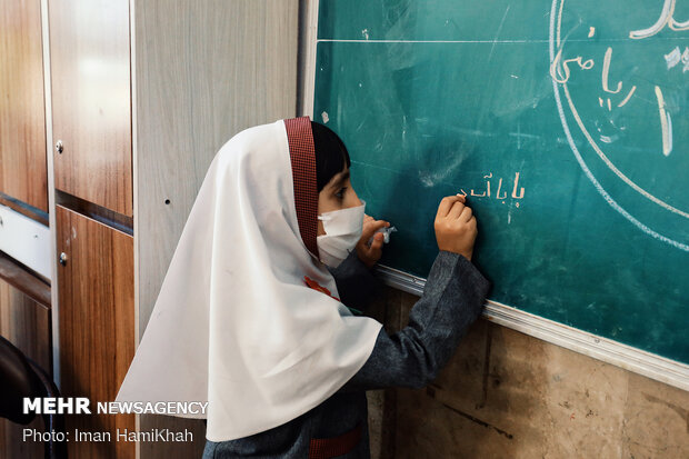 Schools reopened in Hamedan