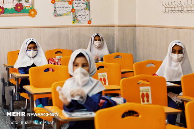 Schools reopened in Hamedan