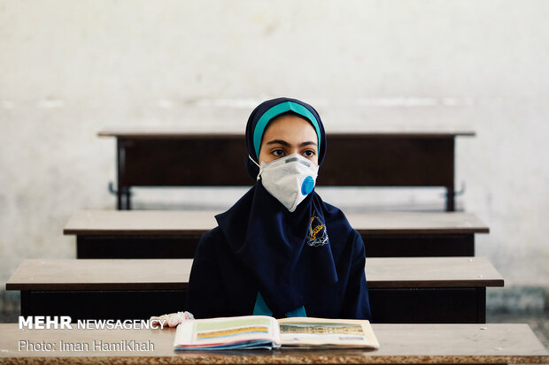 Schools reopened in Hamedan