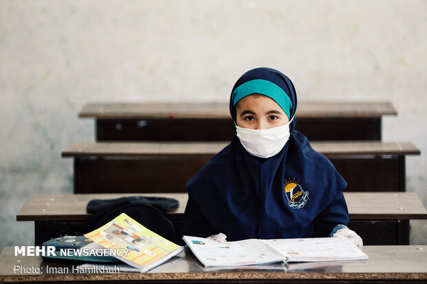 Schools reopened in Hamedan