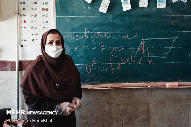 Schools reopened in Hamedan