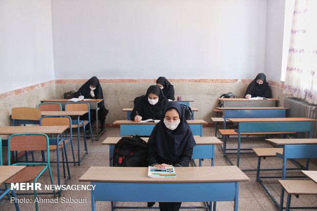 بازگشایی مدارس در سمنان