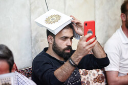 ہمدان میں شب قدر عقیدت منائی گئی