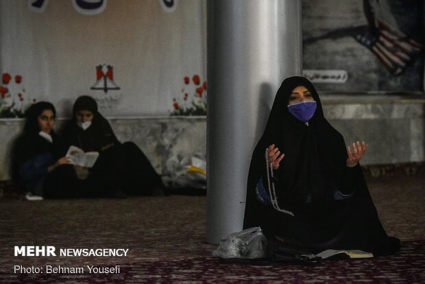 احیای شب بیست و سوم ماه مبارک رمضان در مساجد اراک