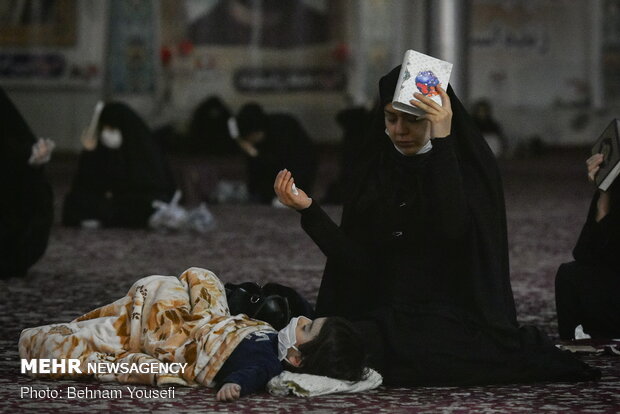 احیای شب بیست و سوم ماه مبارک رمضان در مساجد اراک