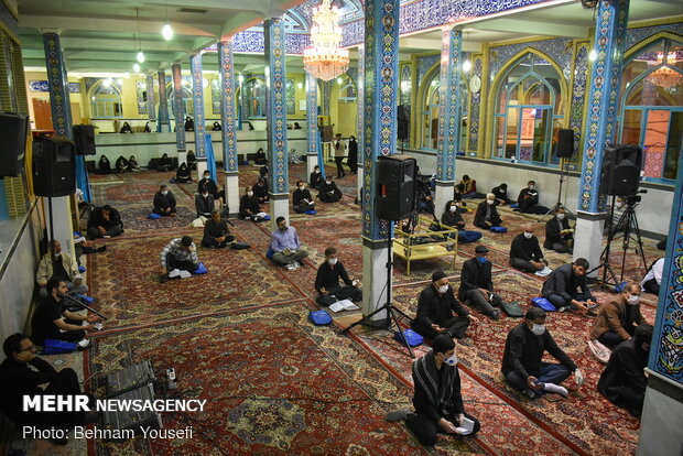 احیای شب بیست و سوم ماه مبارک رمضان در مساجد اراک