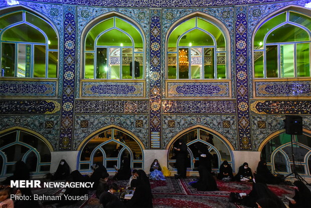 احیای شب بیست و سوم ماه مبارک رمضان در مساجد اراک