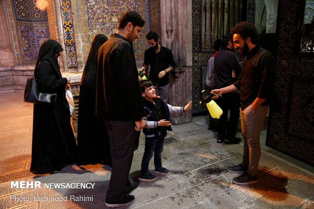 شب قدر در مدرسه عالی شهید مطهری