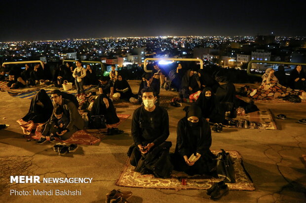 Third ceremony of Night of Decree held in Qom