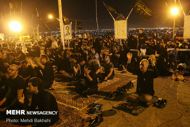 Third ceremony of Night of Decree held in Qom