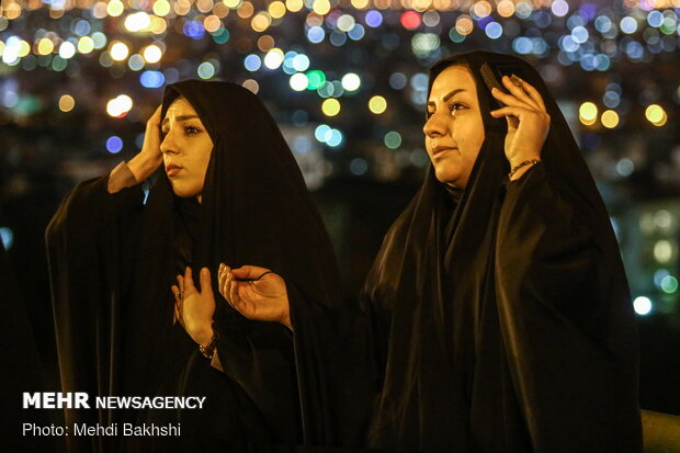 Third ceremony of Night of Decree held in Qom