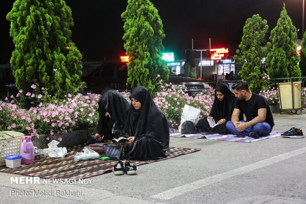 Third ceremony of Night of Decree held in Qom