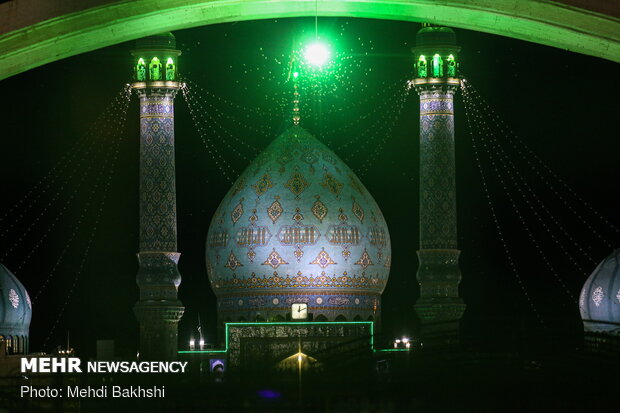 Third ceremony of Night of Decree held in Qom