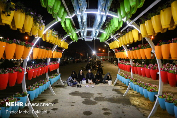 Third ceremony of Night of Decree held in Qom