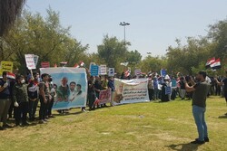 Bağdat'ta protestocular MBC kanalı ofisini ele geçirdi