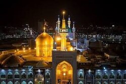 امام روؤف کی بارگاہ میں زائرین کا مخلصانہ درود و سلام