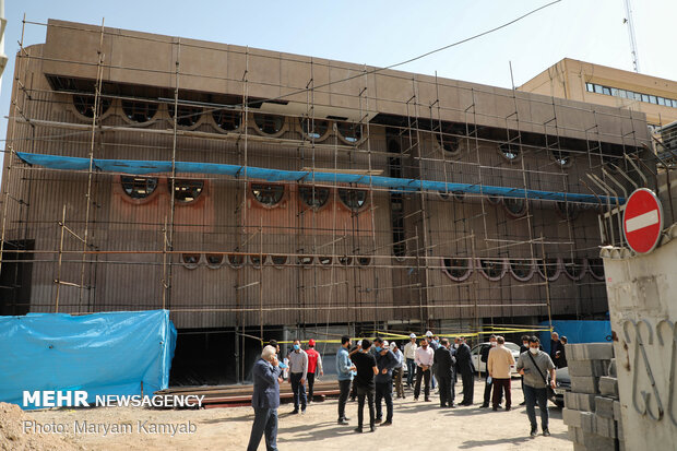بازدید رئیس بنیاد مستضعفان از مراحل بازسازی موزه دفینه