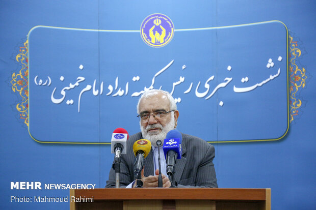 نشست خبری سید مرتضی بختیاری رئیس کمیته امداد امام خمینی (ره)