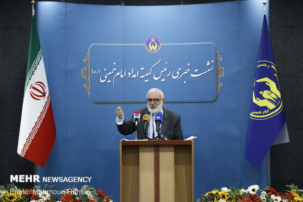 نشست خبری سید مرتضی بختیاری رئیس کمیته امداد امام خمینی (ره)