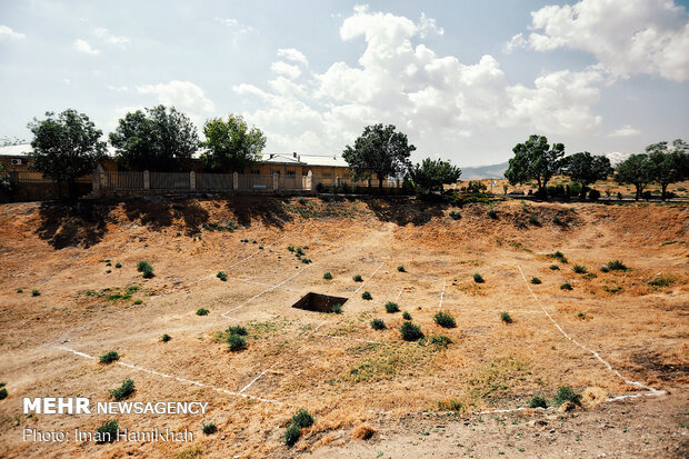 Archaeological excavations of Hegmataneh 