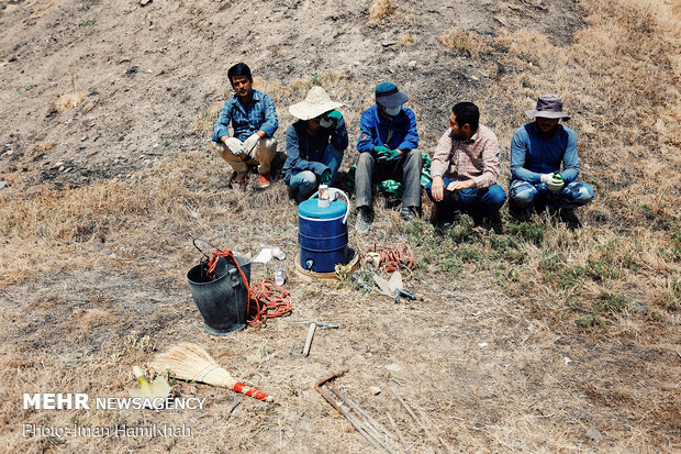 Archaeological excavations of Hegmataneh 