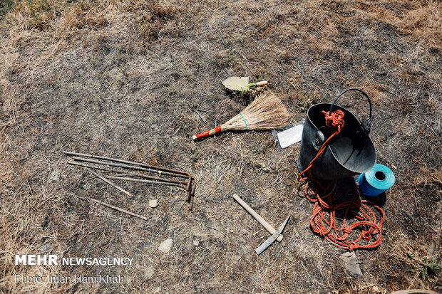 Archaeological excavations of Hegmataneh 