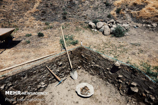 Archaeological excavations of Hegmataneh 