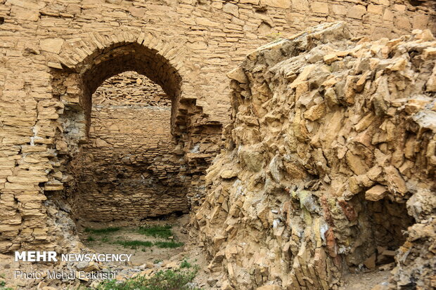 Mohammad Abad stony caravansary in Qom
