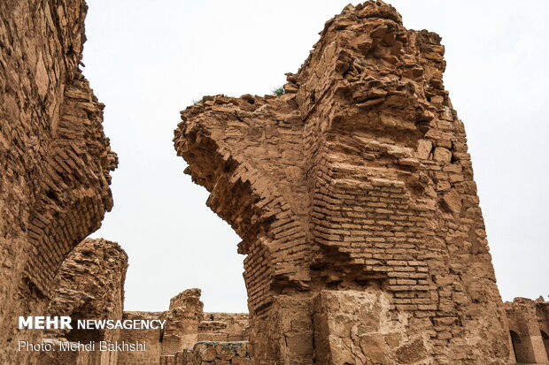 Mohammad Abad stony caravansary in Qom
