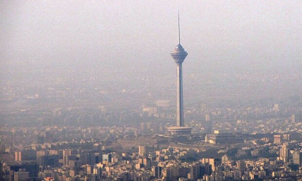 هوای تهران در وضعیت ناسالم برای گروههای حساس قرار دارد