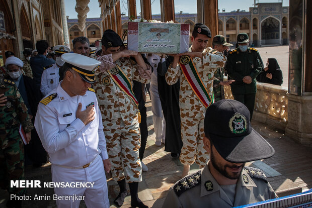 Funeral processions of 4 martyrs of Iranian Navy in Shiraz
