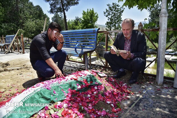 تشییع پیکر شهید «مهدی هاشمی خواه» در کلاله