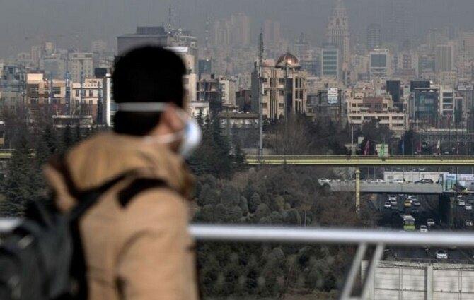 هوای ناسالم تهران برای گروه‌های حساس