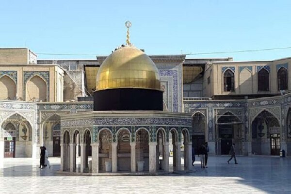 صحن قدس نماد آرمان فلسطین در حرم مطهر رضوی