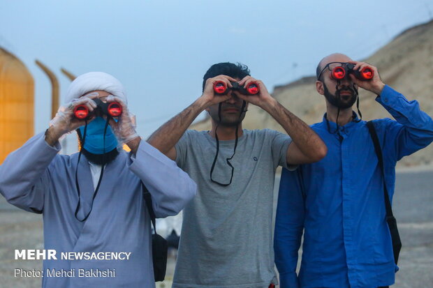 استهلال ماه شوال در قم