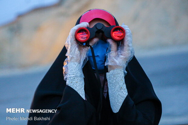 استهلال ماه شوال در قم