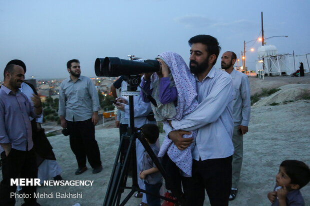 استهلال ماه شوال در قم
