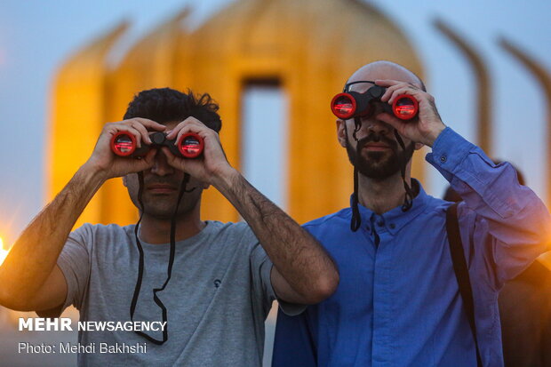 استهلال ماه شوال در قم