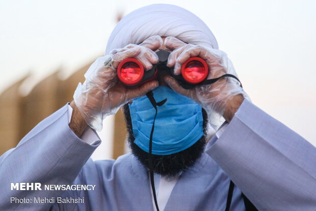 استهلال ماه شوال در قم