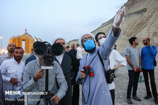 استهلال ماه شوال در قم