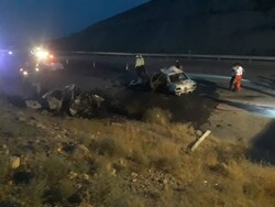 ۸ کشته در حادثه تصادف بامداد یکشنبه در اتوبان امیرکبیر