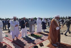 İran'daki Ramazan Bayramı namzından görüntüler