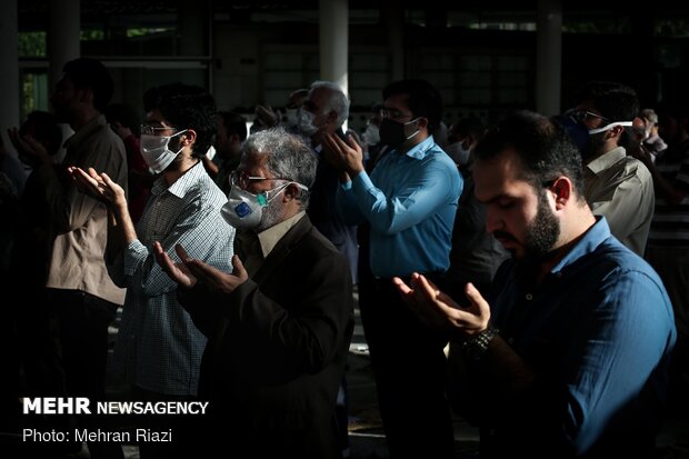 Eid al-Fitr prayers marked in Tehran University