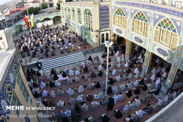 اقامه نماز عید سعید فطر در اراک