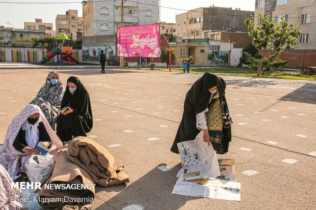 اقامه نماز عید سعید فطر درمصلی بجنورد